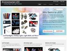 Tablet Screenshot of environmentalled.com